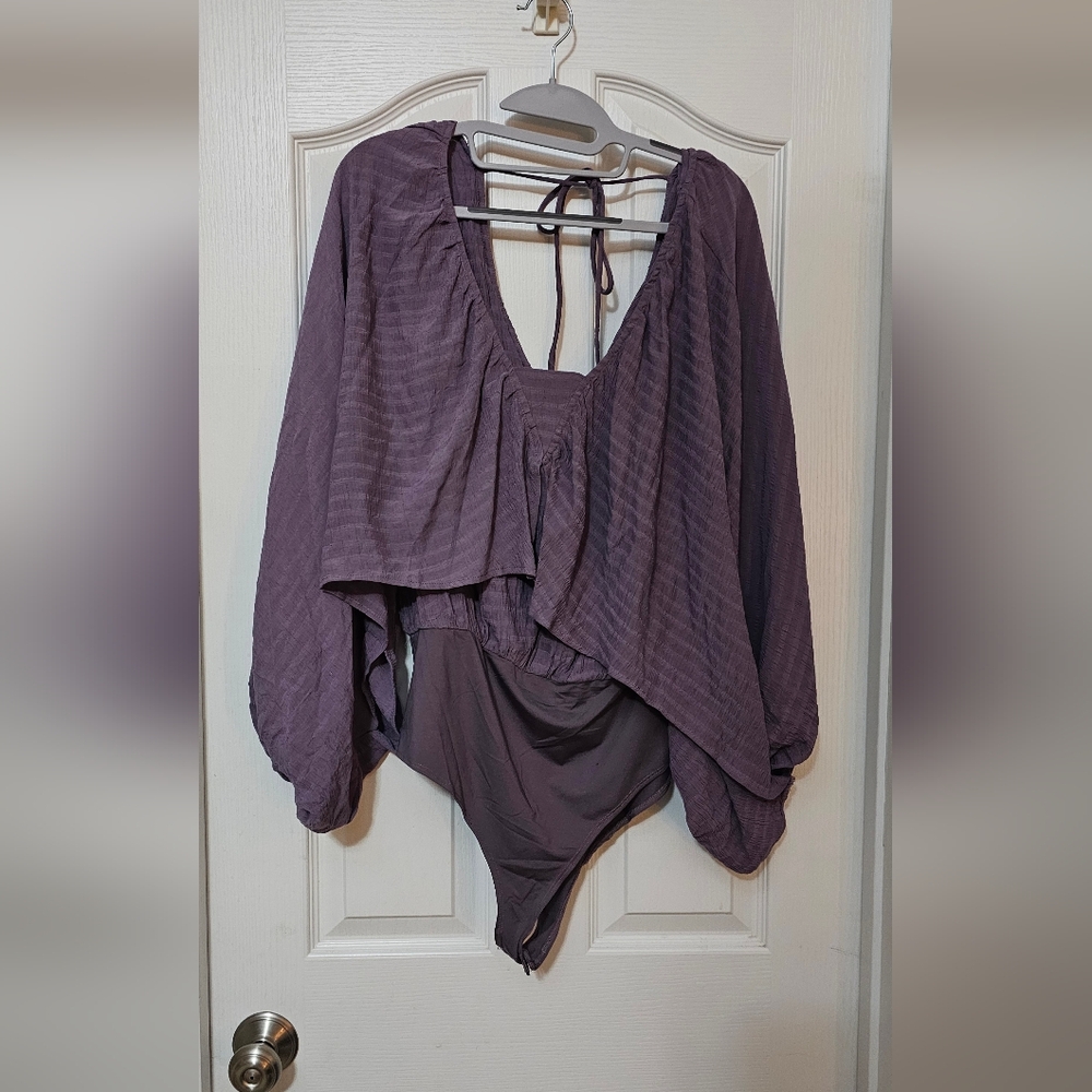 Elegant Purple Women's Top